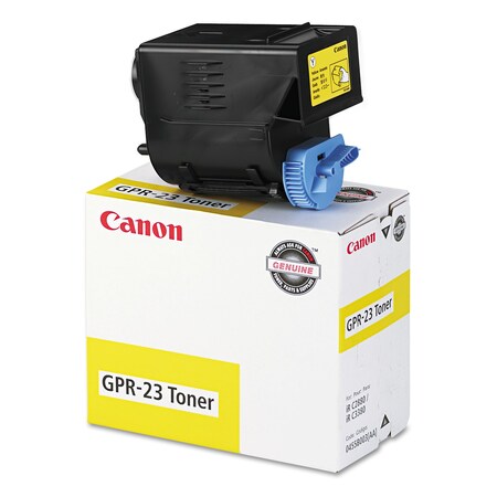 Canon 0455B003AA (GPR-23) Toner, 14000 Page-Yield, Yellow 0455B003AA